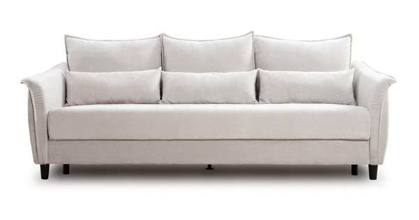 Диван-кровать прямой Берта ТД 770 велюр Mirage dove серый