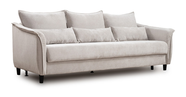 Диван-кровать прямой Берта ТД 770 велюр Mirage dove серый