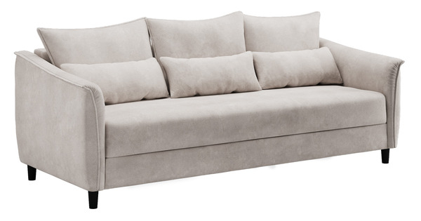 Диван-кровать прямой Берта ТД 770 велюр Mirage dove серый