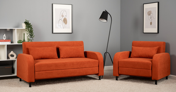 Кресло-кровать Киото ТК 781 велюр Epic 45 terra кирпичный