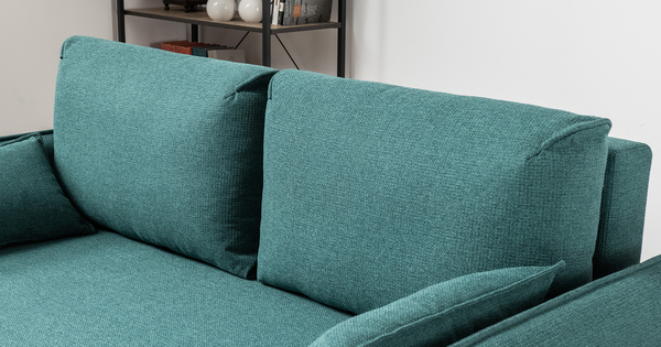 Диван-кровать прямой Макс ТД 287 жаккард Анри 19 изумрудный