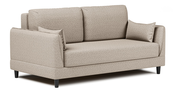 Диван-кровать прямой Макс ТД 286 жаккард Анри 04 бежевый