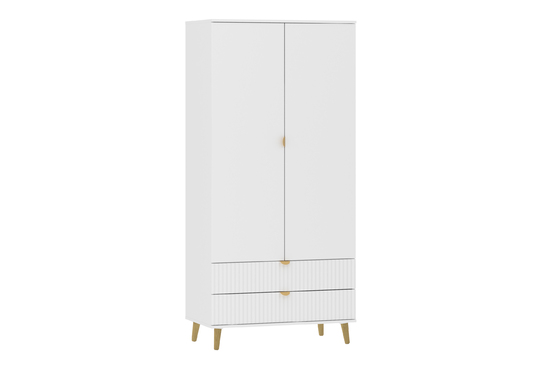 Шкаф Дакота НМ 040.25 меренга, белый